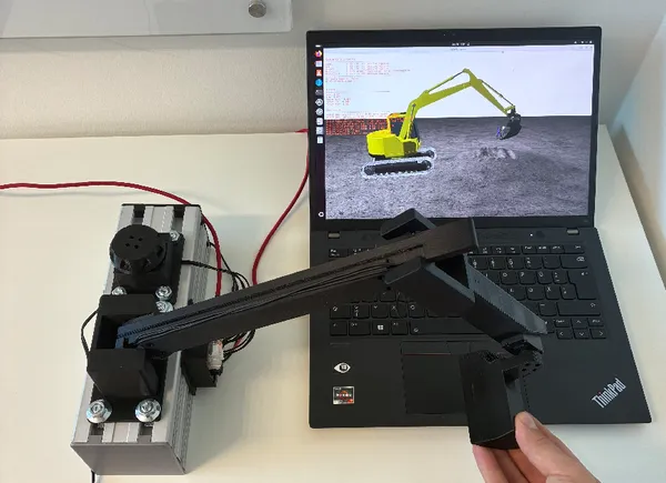 Teaser for Hardware Development for Excavator Automation