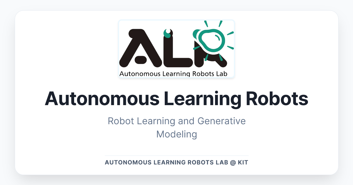 Hiwi Positions | Autonomous Learning Robots